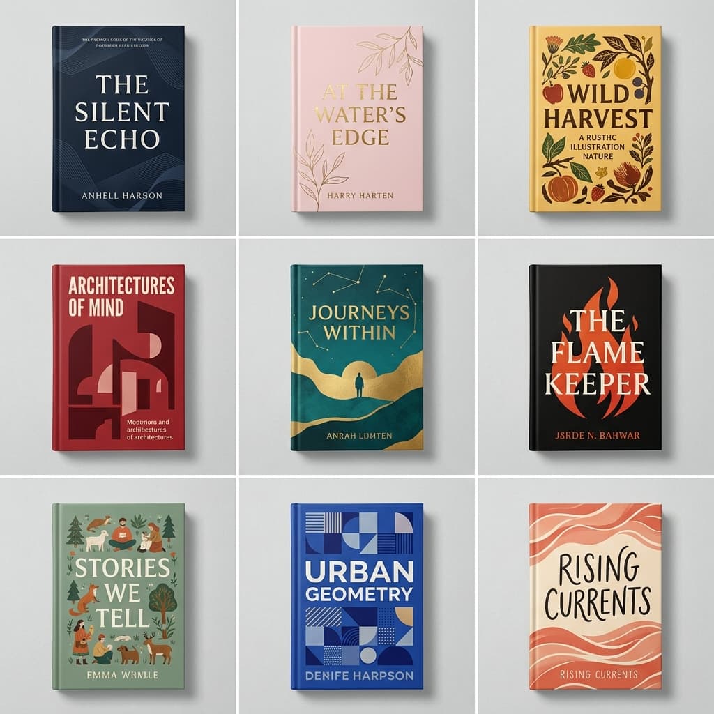 Published Book Covers Showcase